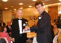Popular winner of the Bill Morcom Trophy in the first year that it was awarded was Secretary and Treasurer Chris Wylie.