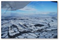 Fine and Sunny Snowscape near Welshpool