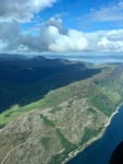 Passing Arran Island