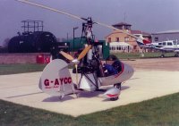 A Campbell Cricket Mk IV Gyrocopter 