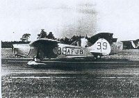 In 1949, G-AFJB took part in air races, piloted by Lettuce Curtis.