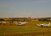 Sandown, Isle of Wight 21/07/05. Alpha Victor is to the rear centre left.