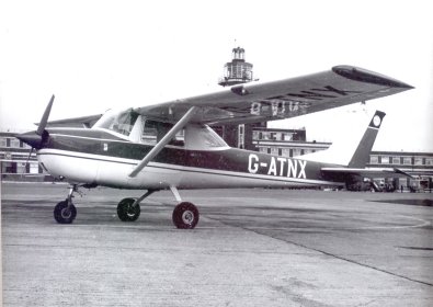 Cessna 150 G-ATNX at the Old Liverpool Airport