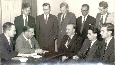 The Inaugural meeting of the Southport Aero Club in July 1951