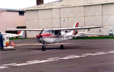 G-ARMP after its repaint