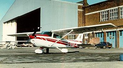 G-GYAV shortly after her aquisition in 1992